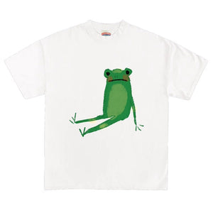 Comfy Frog Print Tee