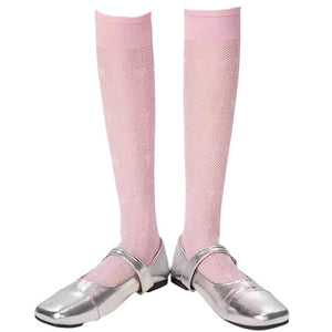 Softie Heart Thin Knee Socks