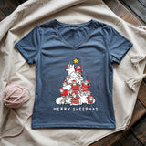 Merry Sheepmas Lady V-neck
