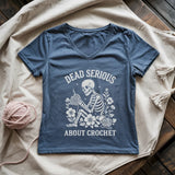 Serious About Crochet Lady V-neck