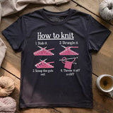 How To Knit T-shirt
