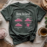 How To Knit T-shirt