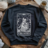 Knitter Tarot Card Sweatshirt
