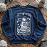 Knitter Tarot Card Sweatshirt