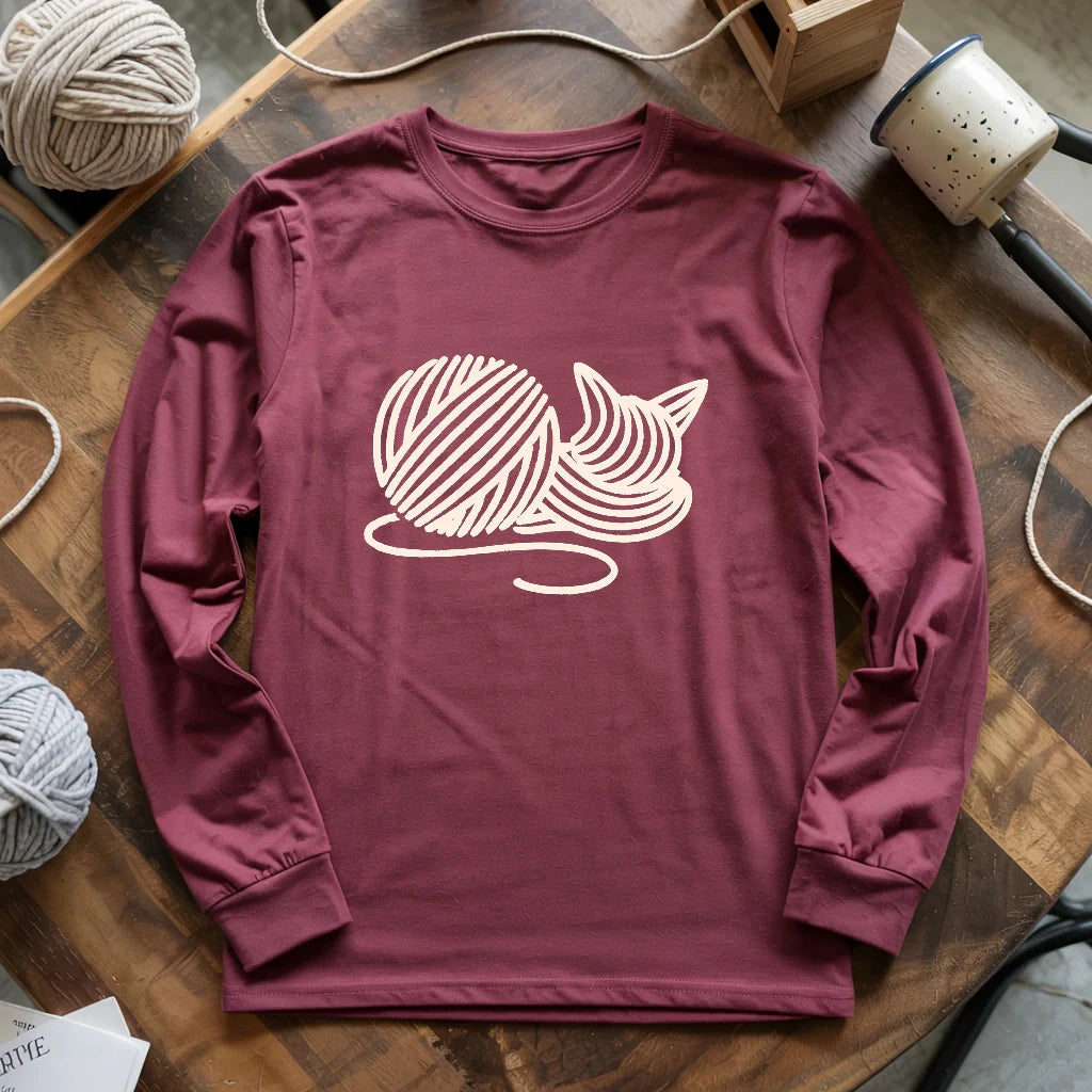 Knitten Long Sleeve T-shirt