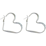 Minimalist Aesthetic Heart Earrings
