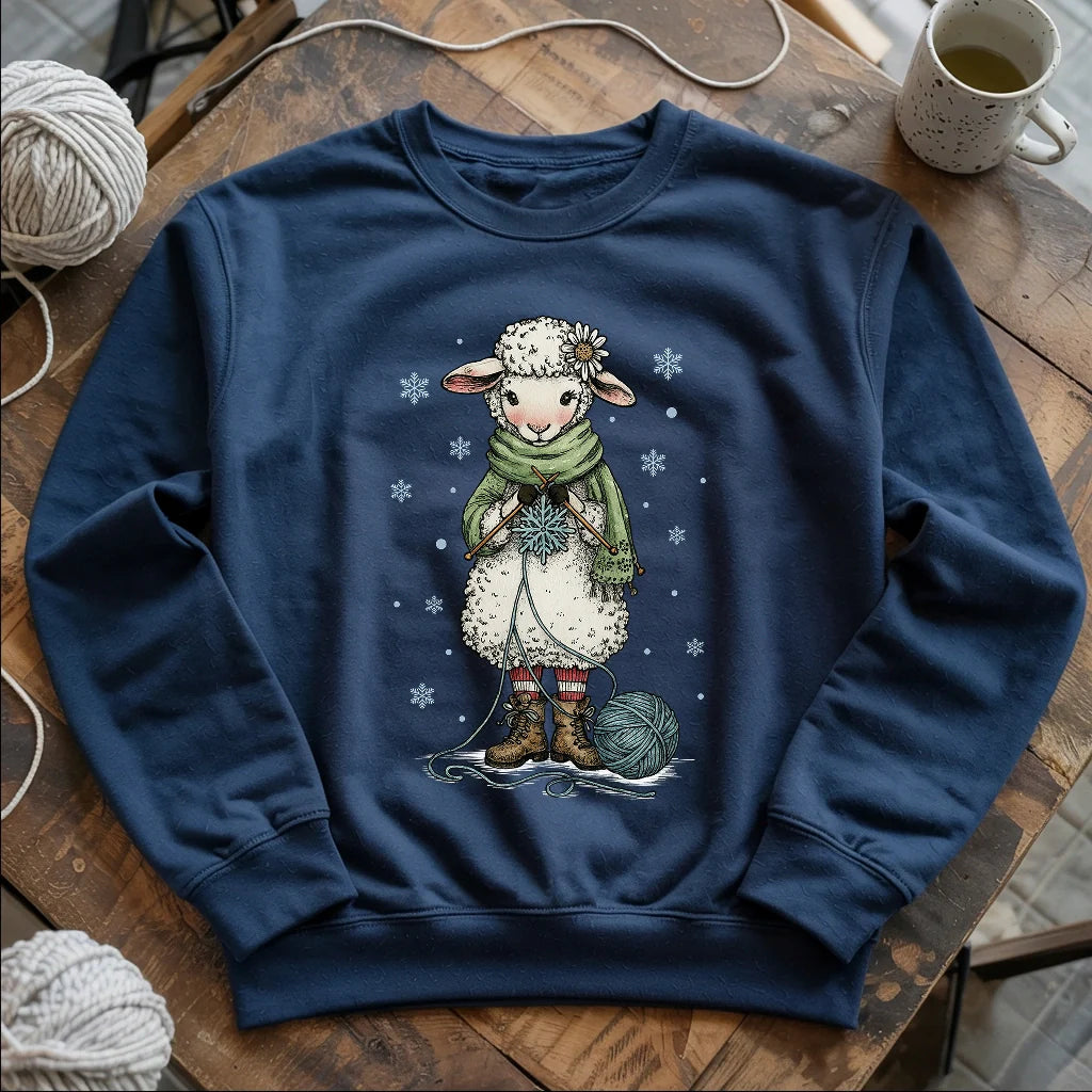 Knitting Snowflex Sweatshirt