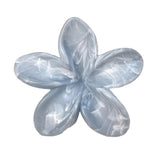 Pastel Tropical Flower Hair Claw