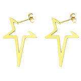 Pointed Star Earrings