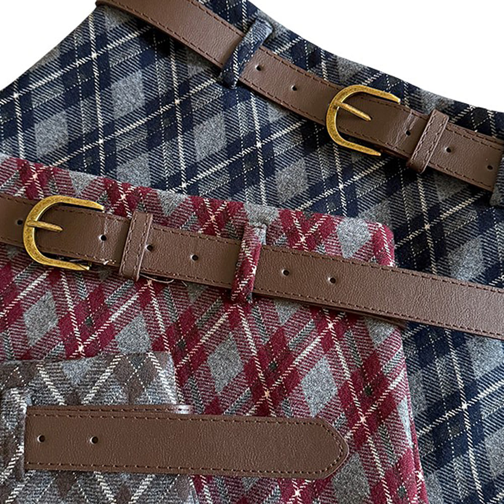 Library Crush Argyle Mini Skirt