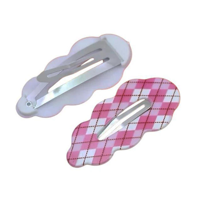 Perfectly Preppy Plaid Hair Clips