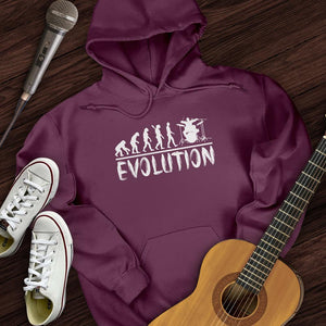 Drummer Evolution Hoodie