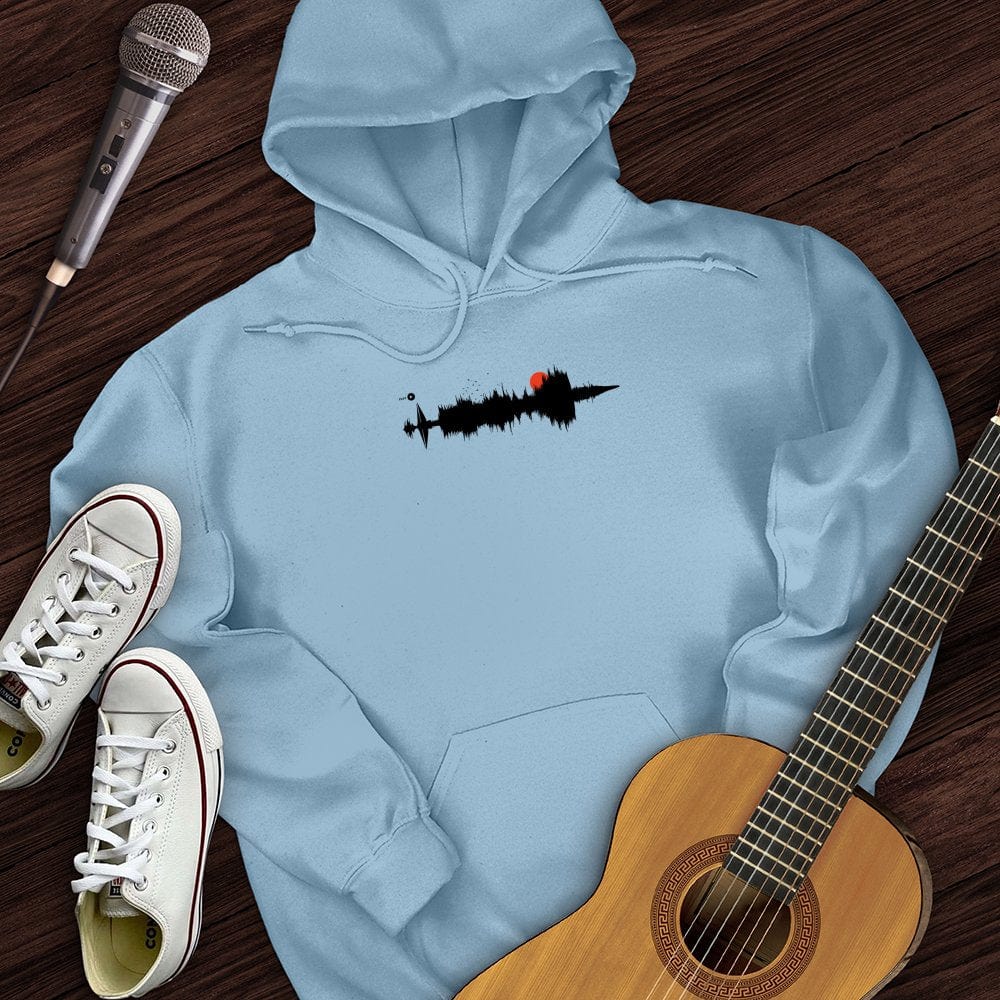 Beach Sound Waves Hoodie