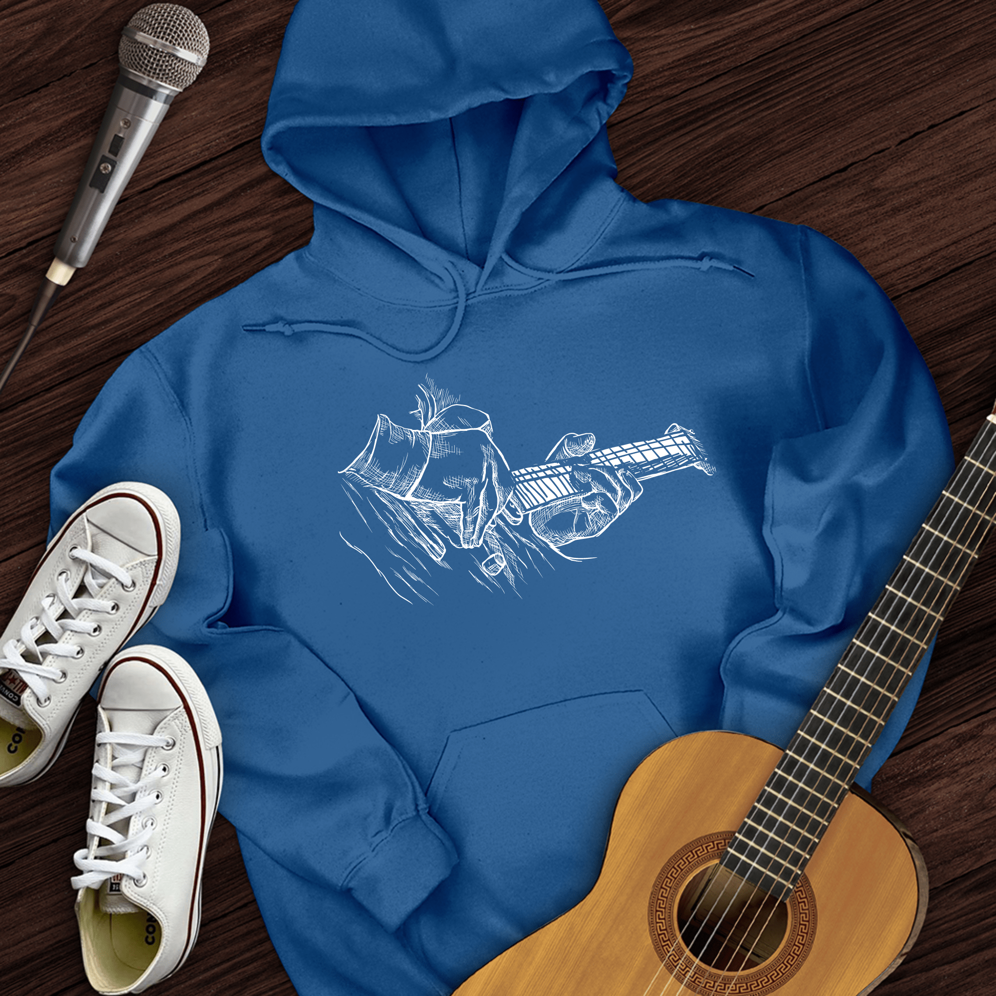 Bass Sketch Hoodie