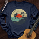 Beach Record Crewneck