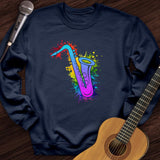 Graffiti Sax Crewneck