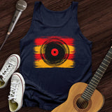 Cartoon Record Tank Top