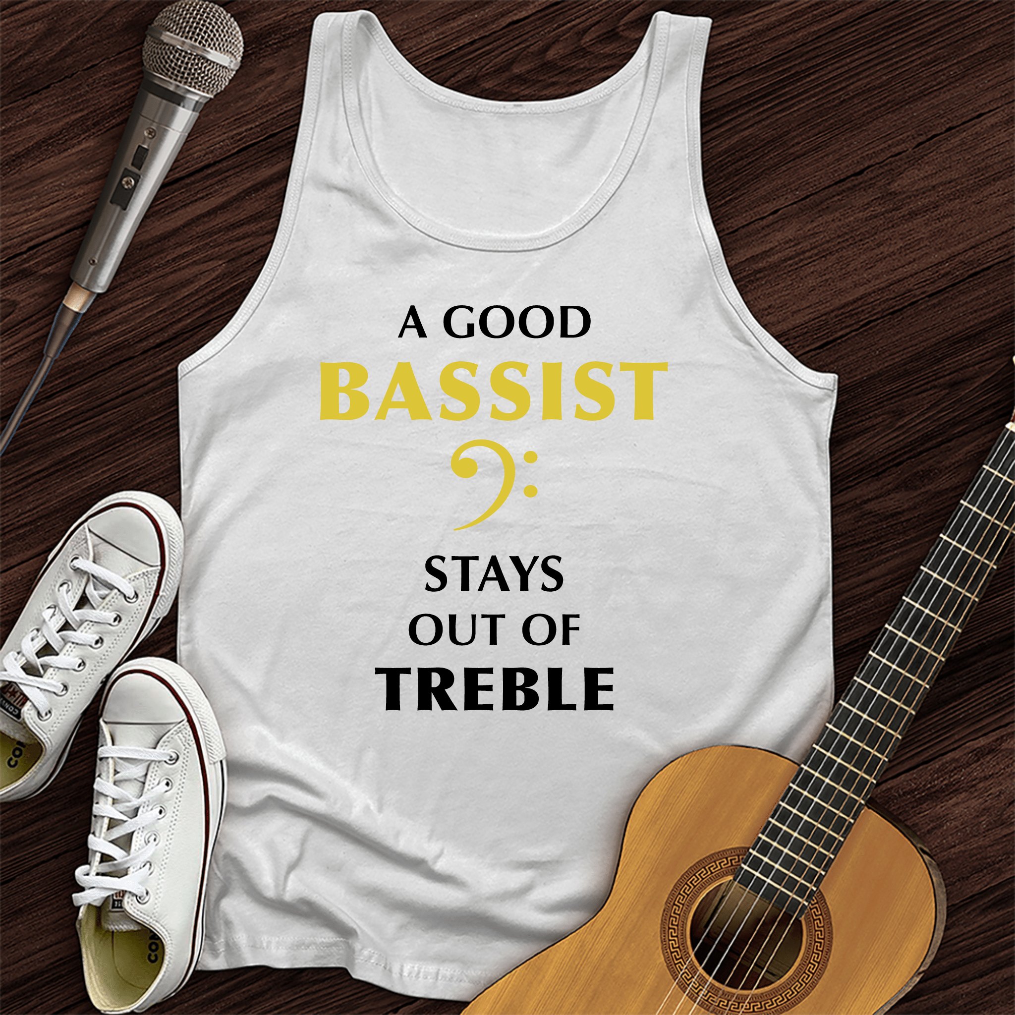 A Good Bassist Tank Top