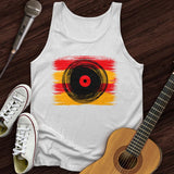 Cartoon Record Tank Top