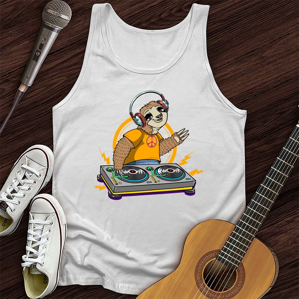 DJ Sloth Tank Top