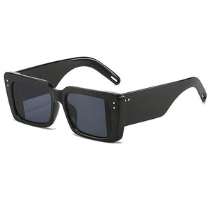 Rectangle Thick Frame Sunglasses