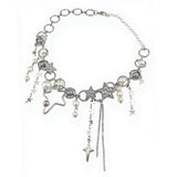 Rhinestone Star Pendant Necklace