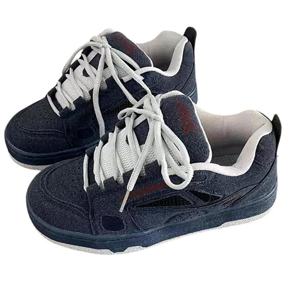 Skater Girl Sneakers in Navy