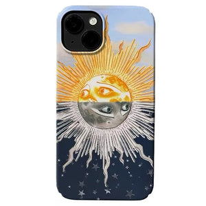 Sun & Moon Aesthetic iPhone Case