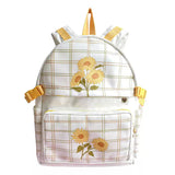 Sunflower Plaid Backpack