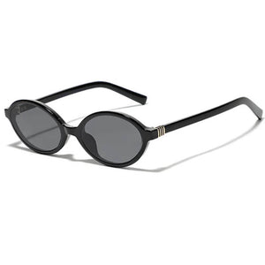 Tinted Lens Oval Sunglasses