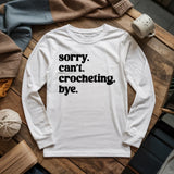 Crocheting. Bye Long Sleeve T-shirt