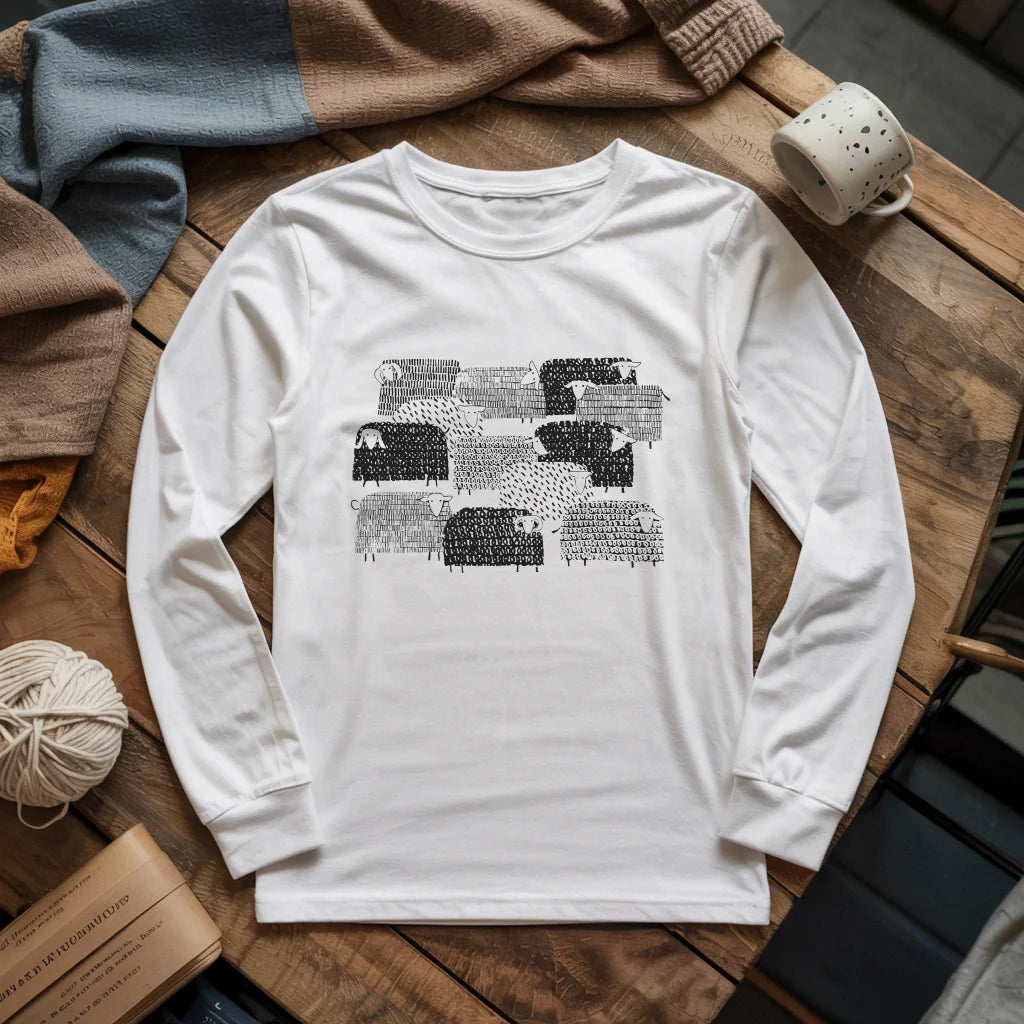 Sheep Happens Long Sleeve T-shirt